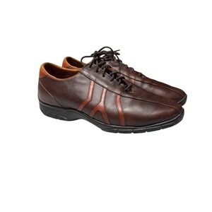 Allen Edmonds Traveler Shoes Mens Sz 10 Bicycle Toe Driving Dress Sneaker Brown